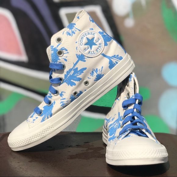 Converse CT All Star Hi Hybrid Floral Sneakers - Picture 5 of 10